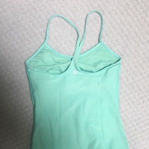Mint Green Power Y Tank - Lululemon Size 4